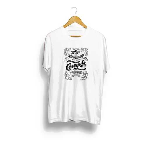 Футболка женская GOODbrelok КАЖДОЕ УТРО белая 54 в Black Star Wear