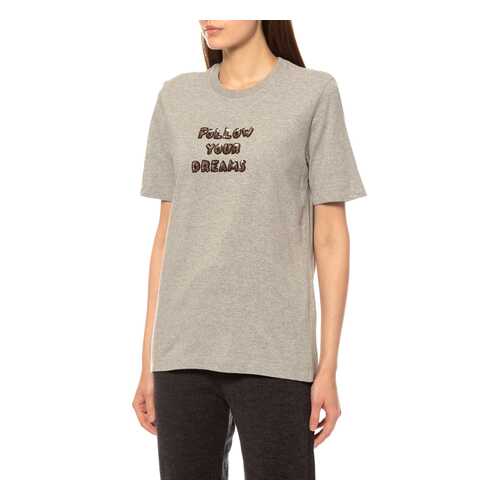 Футболка женская Marcus Lupfer TP1114 TEE GREY серая M в Black Star Wear