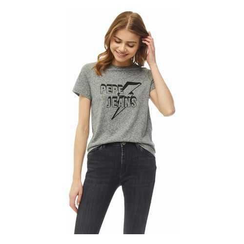 Футболка женская Pepe Jeans PL504351.933 серая XS в Black Star Wear