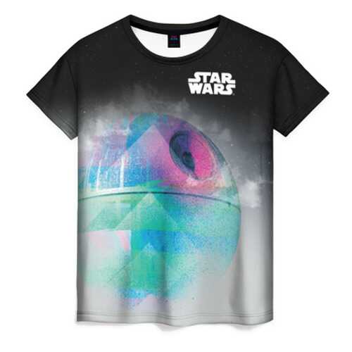 Футболка женская ВсеМайки 1688883 разноцветная XS в Black Star Wear