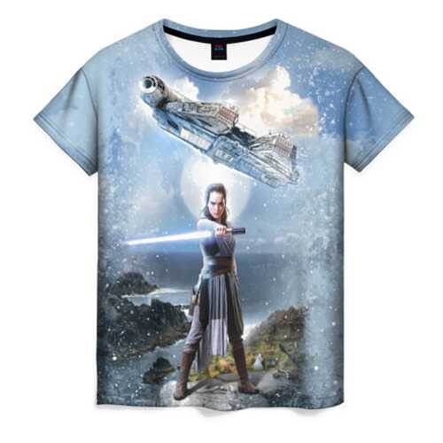 Футболка женская ВсеМайки 1688887 разноцветная XXXL в Black Star Wear