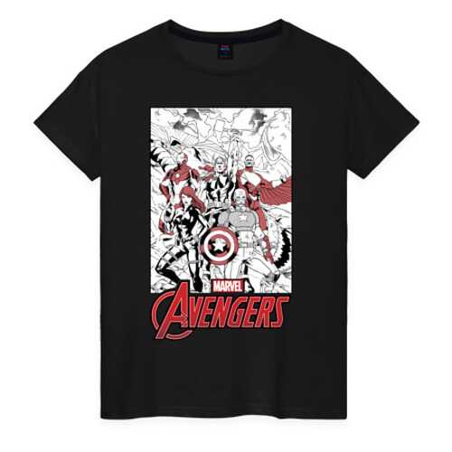 Футболка женская ВсеМайки 1781401 черная XXXL в Black Star Wear