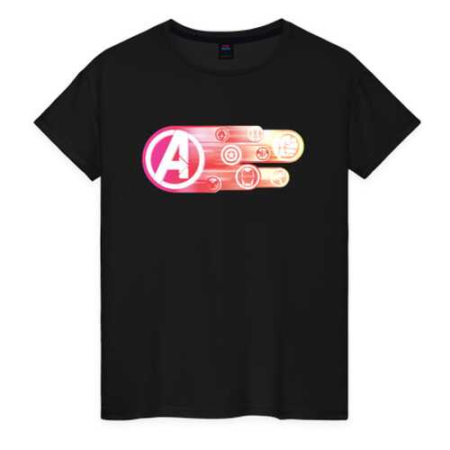 Футболка женская ВсеМайки 1826719 черная L в Black Star Wear