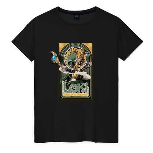 Футболка женская ВсеМайки 1840279 черная XXXL в Black Star Wear