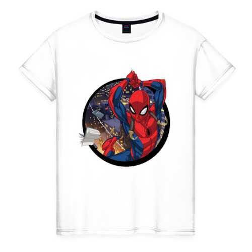 Футболка женская ВсеМайки 1845271 белая XXXL в Black Star Wear