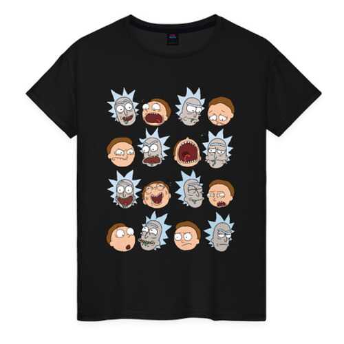 Футболка женская ВсеМайки 1853017 черная XS в Black Star Wear
