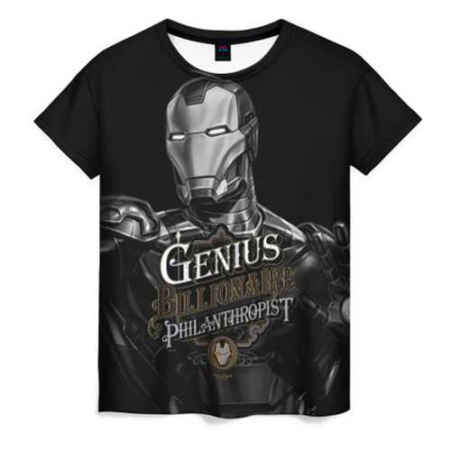 Футболка женская ВсеМайки 2109261 разноцветная XXXL в Black Star Wear