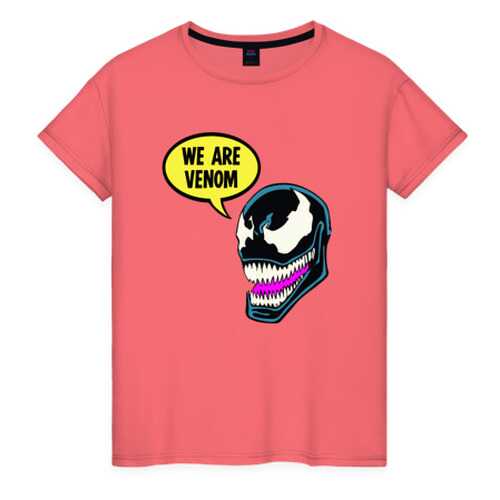 Футболка женская ВсеМайки 2155003 оранжевая XXL в Black Star Wear