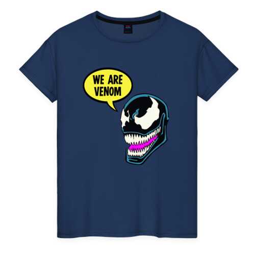 Футболка женская ВсеМайки 2155003 синяя S в Black Star Wear
