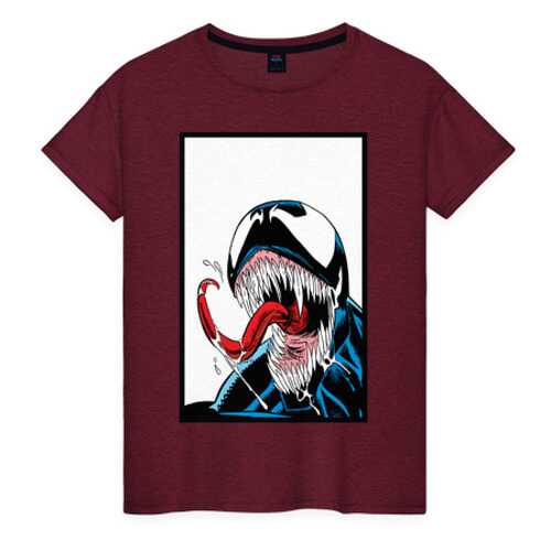 Футболка женская ВсеМайки 2155009 красная XXL в Black Star Wear