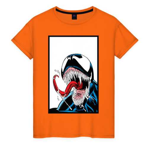 Футболка женская ВсеМайки 2155009 оранжевая XL в Black Star Wear