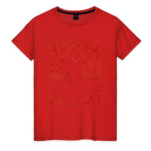 Футболка женская ВсеМайки 2177797 красная L в Black Star Wear