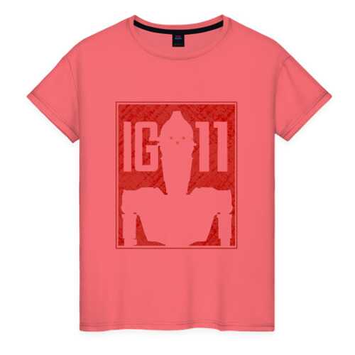 Футболка женская ВсеМайки 2177797 оранжевая XXL в Black Star Wear