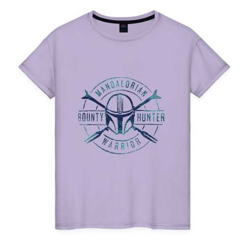 Футболка женская ВсеМайки 2177841 голубая L в Black Star Wear