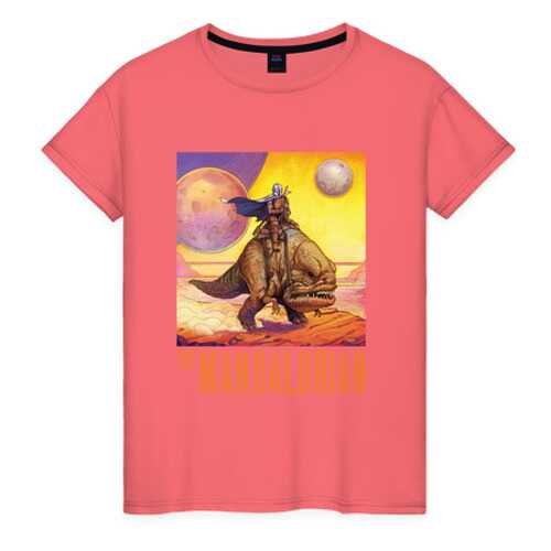 Футболка женская ВсеМайки 2177863 оранжевая XL в Black Star Wear