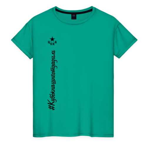 Футболка женская ВсеМайки 2453037 зеленая M в Black Star Wear