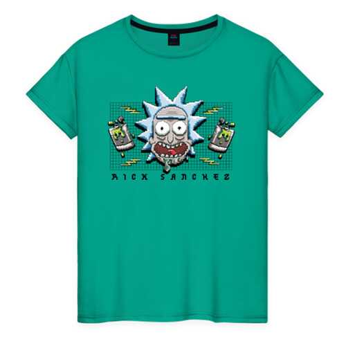 Футболка женская ВсеМайки 2560407 зеленая M в Black Star Wear