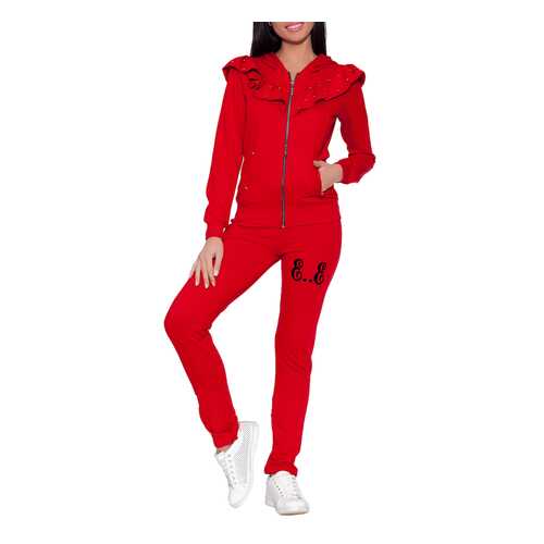 Костюм женский EMANSIPE 5353109 красный 46 RU в Black Star Wear