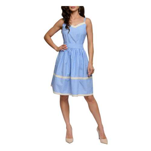 Платье-сарафан женское D&M by 1001DRESS DM01613BL синее XL в Black Star Wear