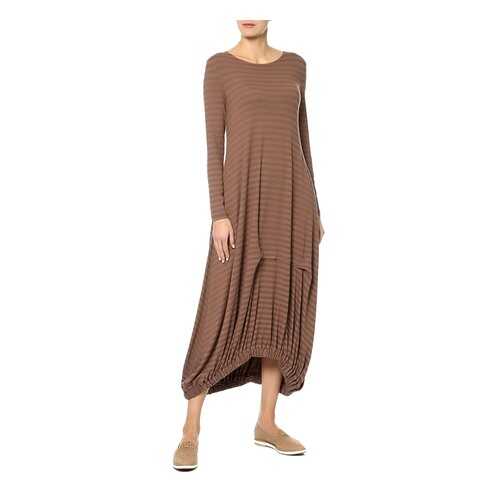 Платье женское Adzhedo 41658 коричневое 2XL в Black Star Wear
