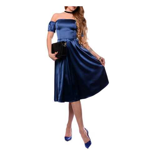 Платье женское FRANCESCA LUCINI F0631-4 синее 44 RU в Black Star Wear