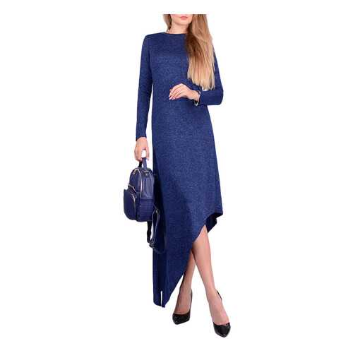 Платье женское FRANCESCA LUCINI F0816-2 синее 48 RU в Black Star Wear