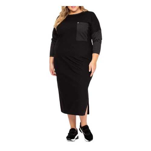 Платье женское Интикома 4219002 черное 54 RU в Black Star Wear