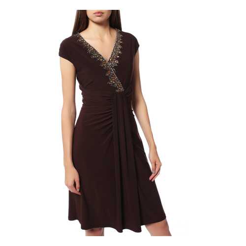 Платье женское JS BOUTIQUE 5262083 коричневое 18 US в Black Star Wear
