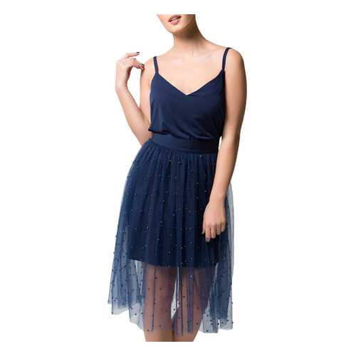 Платье женское LookLikeCat 01.063.10.274.809 синее 42 RU в Black Star Wear