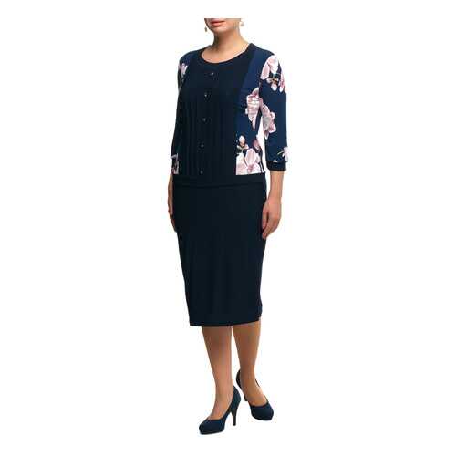 Платье женское OLSI 1705010_2 синее 50 RU в Black Star Wear