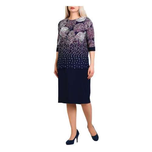 Платье женское OLSI 1905025_2 фиолетовое 52 RU в Black Star Wear