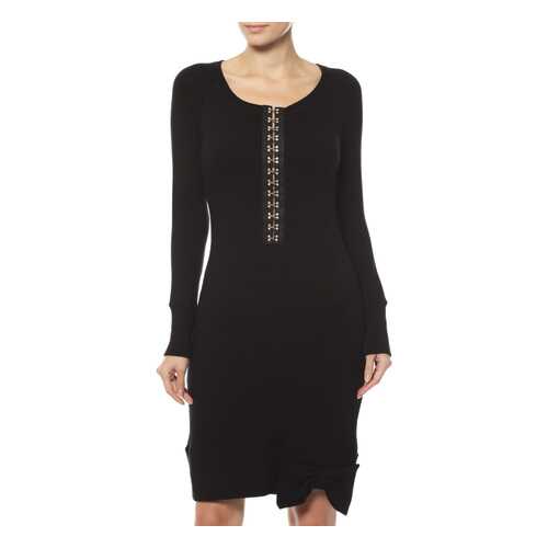 Платье женское Via Delle Perle 9166/136 черное 40 IT в Black Star Wear