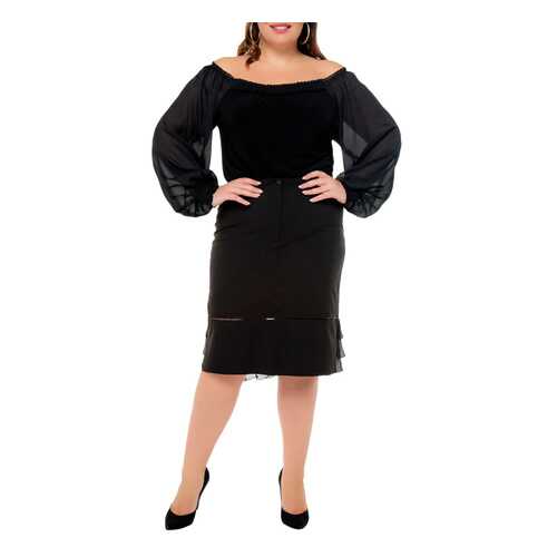 Юбка женская KR 3316/1 черная 50 RU в Black Star Wear