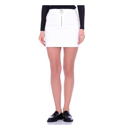 Юбка женская Modis M201W00499 белая 42 RU в Black Star Wear